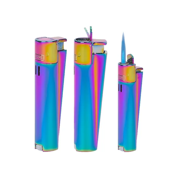 MJ-121 Mix-Icy Clipper Metal Turbo Siboplu Çakmak