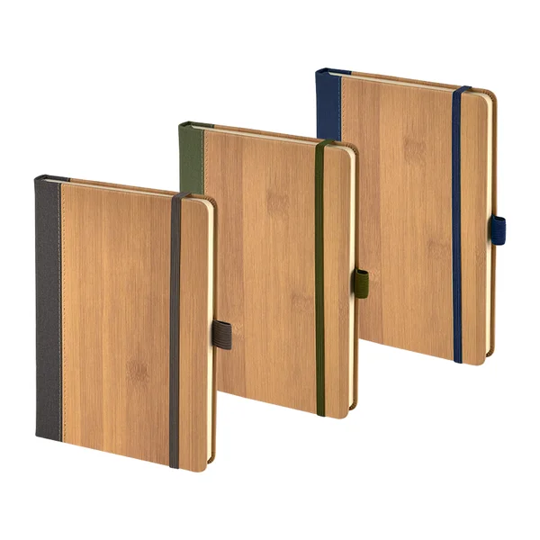 2428 15 x 21 Termo Deri Bambu Defter