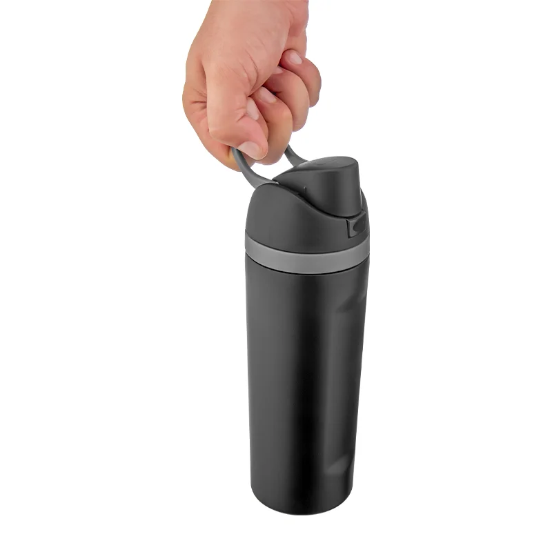 5349 Siyah Çelik Termos / 550 ml