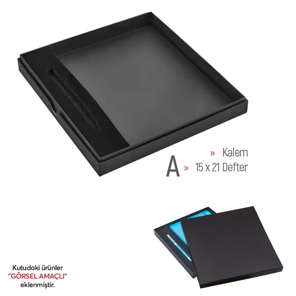 KT-941 203 x 223 x 25 mm Hediye Set Kutusu