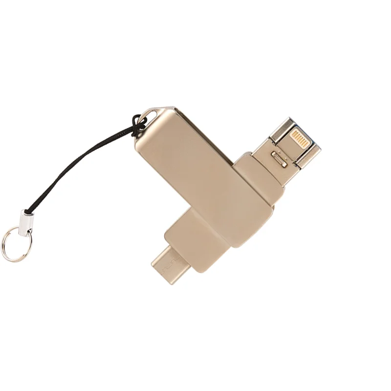 F-202-32 Silver 32 GB OTG Usb Bellek