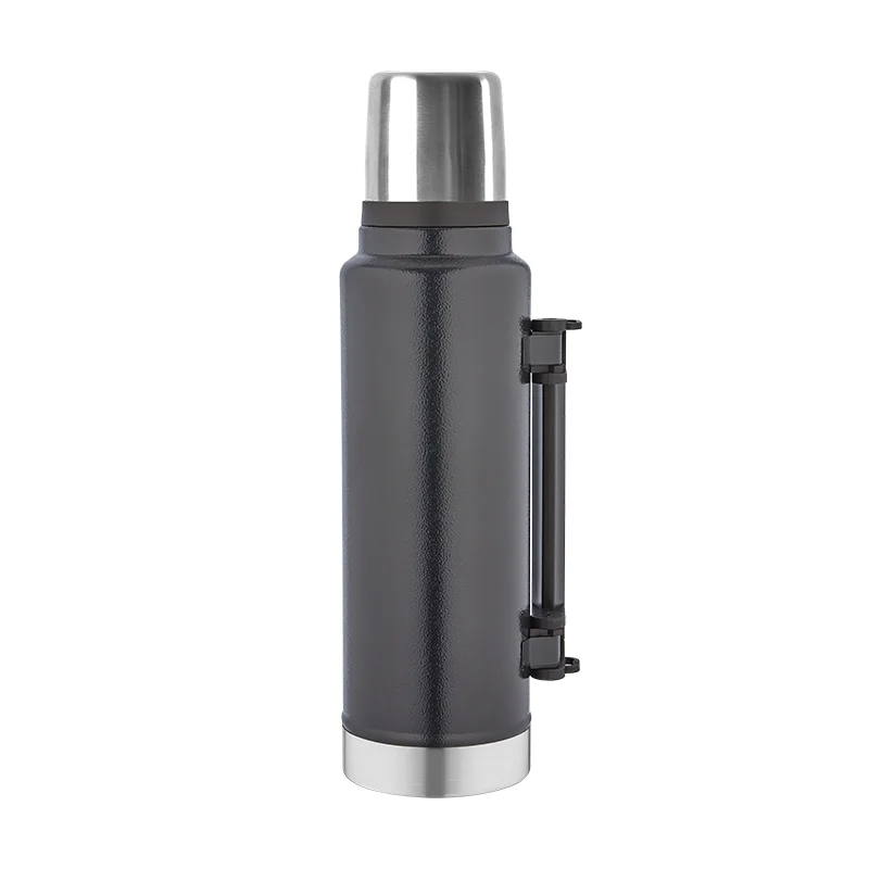 5341 Siyah Çelik Termos / 1450 ml