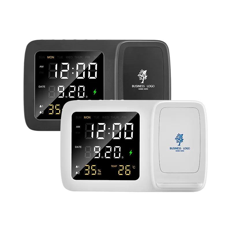 4230 Wireless Şarj Cihazı & Dijital Saat