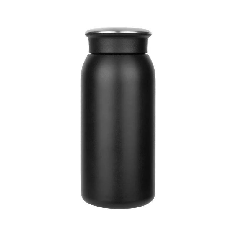 5348 Siyah Çelik Termos / 350 ml