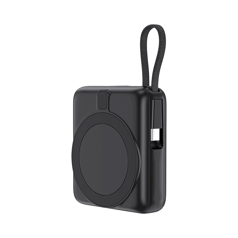 PB-4013 Siyah - Beyaz LED 10.000 mAh MagSafe Powerbank