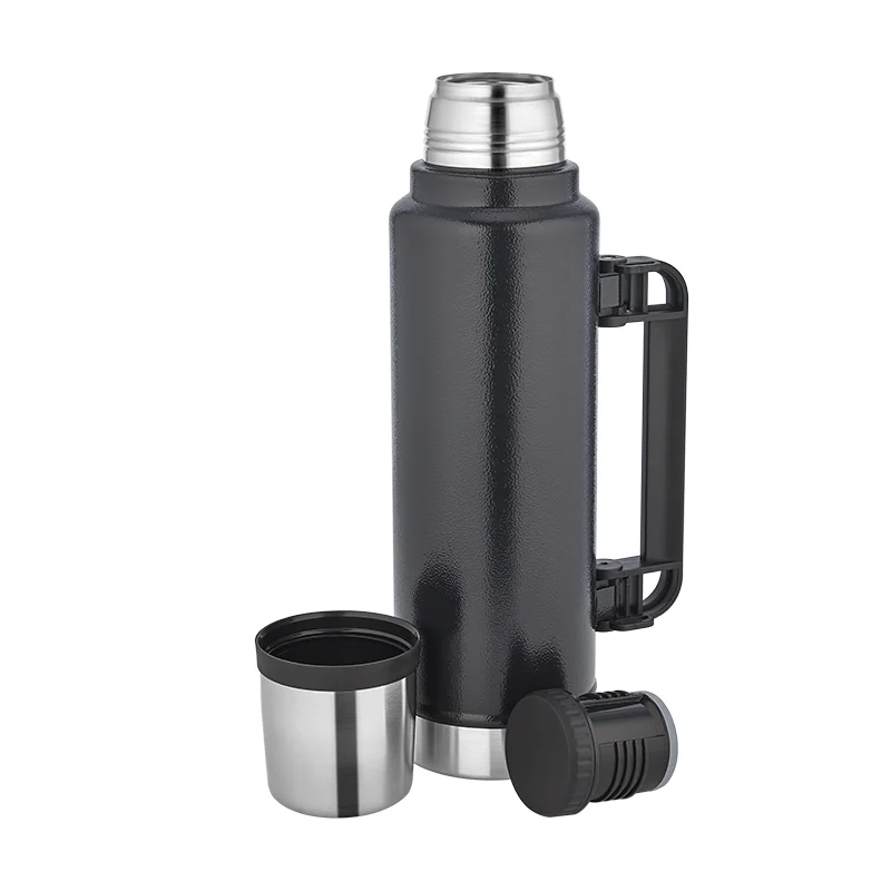 5341 Siyah Çelik Termos / 1450 ml