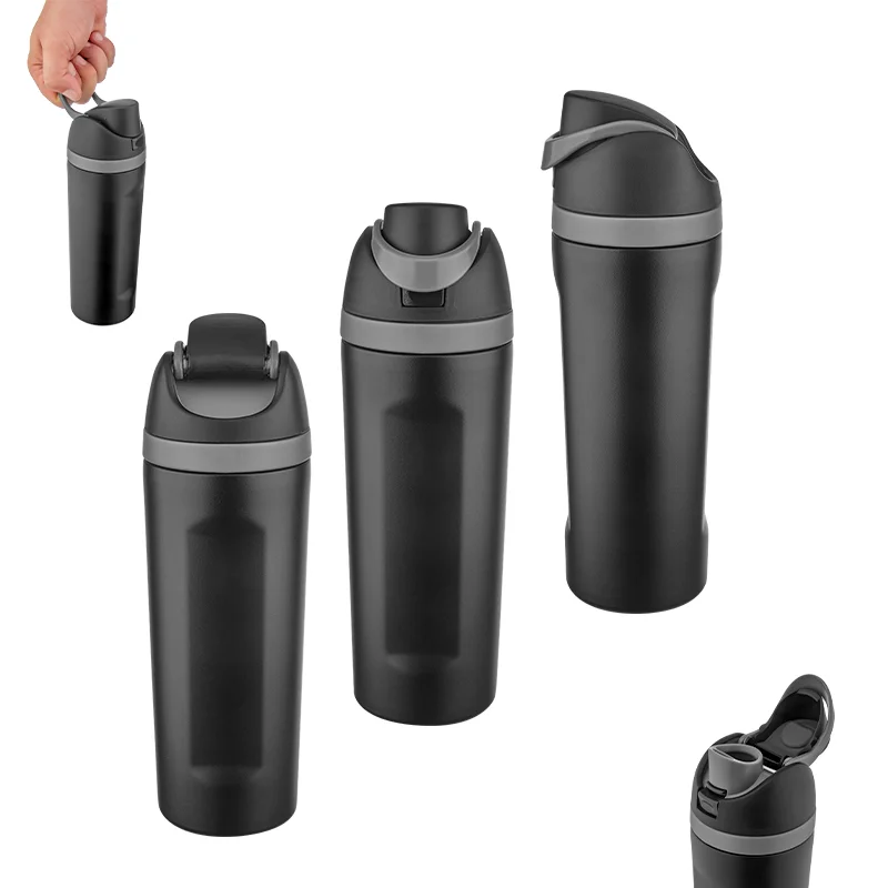 5349 Siyah Çelik Termos / 550 ml