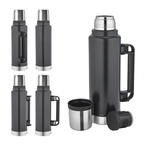 5341 Siyah Çelik Termos / 1450 ml